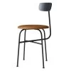 MENU Afteroom Chair 4, Black, Brown Leather
