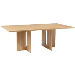 MENU Androgyne Dining Table, 210 X 100 Cm, Oak