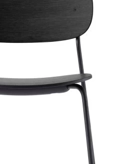 MENU Co Chair, Black Oak -Furniture Deals Store 1164539 Co Dining Chair BlackOak Black CloseUp
