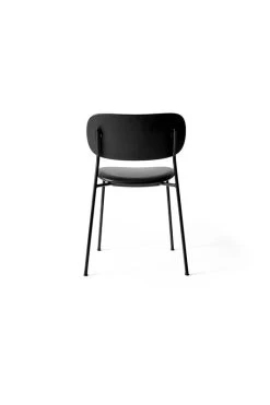 MENU Co Chair, Black Oak - Black Leather -Furniture Deals Store 1167539 Co Dining Chair Black Oak Dakar black 0842 back