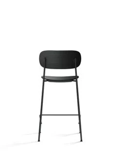 MENU Co Counter Chair 65,5 Cm, Black Steel - Black Oak -Furniture Deals Store 1179122 Co Counter Chair Black Oak Black Back