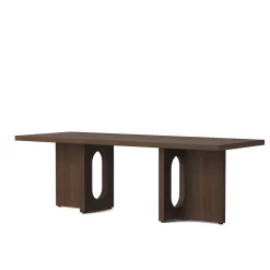 Androgyne Lounge Table (Wood) By Menu -Furniture Deals Store 1184849 Androgyne Lounge Table Dark Stained Oak Dark Stained Oak Angle