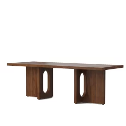 Androgyne Lounge Table (Wood) By Menu -Furniture Deals Store 1184879 Androgyne Lounge Table Walnut Walnut Angle