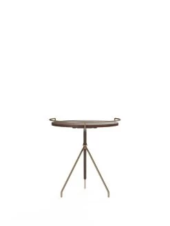 MENU Umanoff Side Table, 45 Cm, Walnut - Brushed Brass 10 MENU Umanoff Side Table, 45 Cm, Walnut - Brushed Brass -Furniture Deals Store 1188879 Umanoff Side Table 45 Brushed Brass Walnut Back