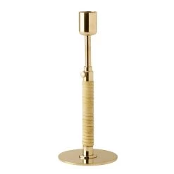 MENU Duca Candle Holder, Polished Brass
