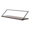 MENU Rail Shelf, Dark Stained Oak - Black