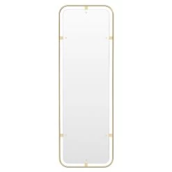 MENU Nimbus Mirror, Rectangular, Polished Brass