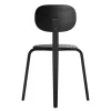 MENU Afteroom Plywood Dining Chair, Black Ash