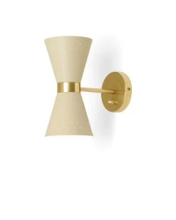 MENU Collector Wall Lamp, Crème -Furniture Deals Store 1395649 Collector Wall Lamp angle on us