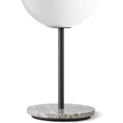 TR Bulb Table By Menu -Furniture Deals Store 1491679 TR Bulb Shiny Opal Table Lamp Grey Marble Closeup DtW