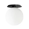 MENU TR Bulb Ceiling Lamp, Black - Matte Opal