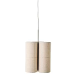 MENU Hashira Pendant, Cluster, Small, Raw Linen -Furniture Deals Store 1504699 Hashira Pendant Cluster 32 Raw Angle