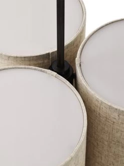 MENU Hashira Pendant, Cluster, Small, Raw Linen -Furniture Deals Store 1504699 Hashira Pendant Cluster 32 Raw Top