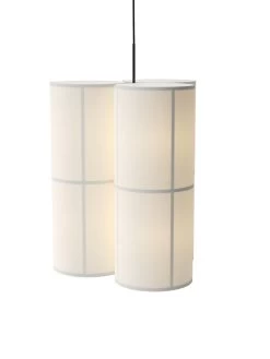 MENU Hashira Pendant, Cluster, Large, White -Furniture Deals Store 1505059 Hashira Pendant Cluster Large Light Angle