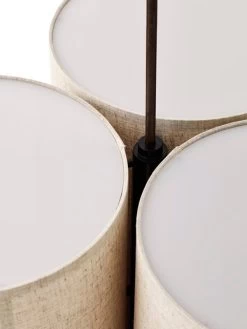 MENU Hashira Pendant, Cluster, Large, Raw Linen -Furniture Deals Store 1505699 Hashira Pendant Cluster 60 Raw Front Top