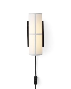 MENU Hashira Wall Lamp, White -Furniture Deals Store 1506059 Hashira Wall Lamp White Front Light