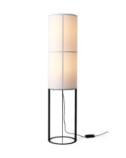MENU Hashira Floor Lamp, High, White -Furniture Deals Store 1507059 Hashira Floor Lamp High White Front Light