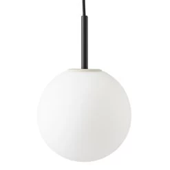 MENU TR Bulb Pendant, Black - Matte Opal