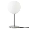 MENU TR Bulb Table Lamp, Grey Marble - Matte Opal