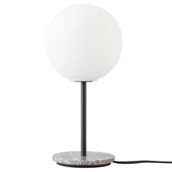 MENU TR Bulb Table Lamp, Grey Marble - Matte Opal
