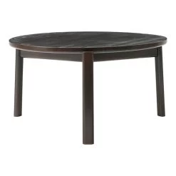 MENU Passage Lounge Table, 70 Cm, Dark Oak