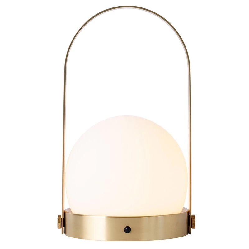 MENU Carrie LED Table Lamp, Brushed Brass 1 MENU Carrie LED Table Lamp, Brushed Brass