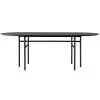 MENU Snaregade Table, Oval, 210 X 95 Cm, Black Oak