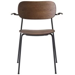 Furniture Deals Store 10 MENU Co Chair With Armrests, Dark Stained Oak