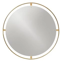 MENU Nimbus Mirror 110 Cm, Polished Brass