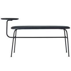 MENU Afteroom Bench, Black - Leather