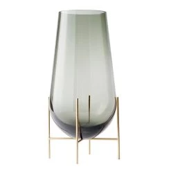 MENU Échasse Vase, Small, Smoke