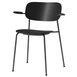 MENU Co Chair With Armrests, Black