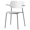 MENU Co Chair With Armrests, White
