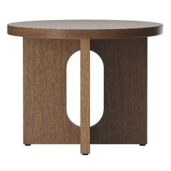 MENU Androgyne Side Table, 50 Cm, Dark Stained Oak