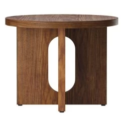 MENU Androgyne Side Table, 50 Cm, Walnut