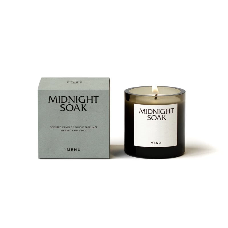 MENU Olfacte Scented Candle, 80 G, Midnight Soak 2 MENU Olfacte Scented Candle, 80 G, Midnight Soak - Image 2