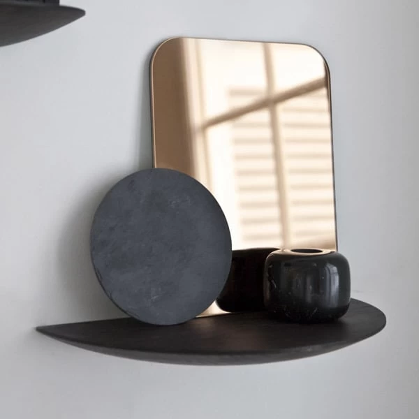 MENU Gridy Fungi Shelf, Large, Black 3 MENU Gridy Fungi Shelf, Large, Black - Image 3