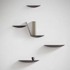 MENU Gridy Fungi Shelf, Small, Black -Furniture Deals Store 376Menu th 1