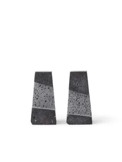 MENU Converge Bookends, Lava Stone -Furniture Deals Store 4210149 Converge Book Ends apart 2