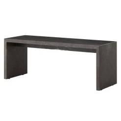 MENU Plinth Bridge Table, Brown Kendzo Marble