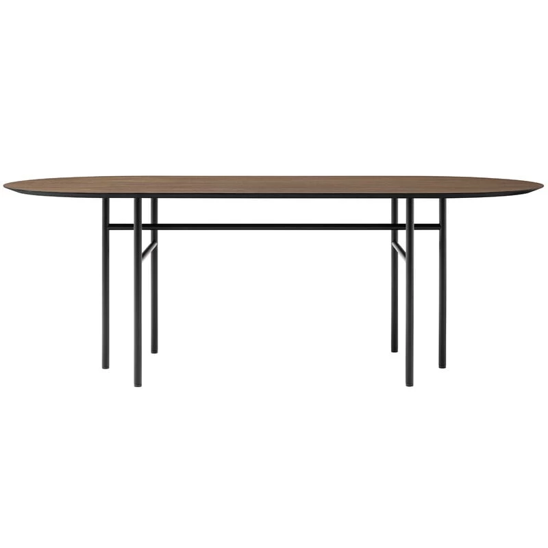MENU Snaregade Table, Oval, 210 X 95 Cm, Dark Stained Oak 1 MENU Snaregade Table, Oval, 210 X 95 Cm, Dark Stained Oak