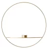 MENU POV Circle Tealight Holder, L, Brass