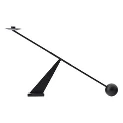 MENU Interconnect Candle Holder, Black Steel