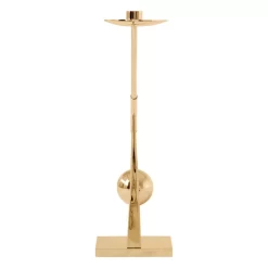 MENU Interconnect Candle Holder, Polished Brass -Furniture Deals Store 4709839 Interconnect Candle Holder Brass Front