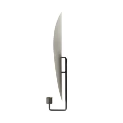 MENU Flambeau Wall Candleholder, 40 Cm, Bronzed Brass - Grey -Furniture Deals Store 4805859 Flembeau Candle Holder Wall H40 Bronzed Brass Grey side