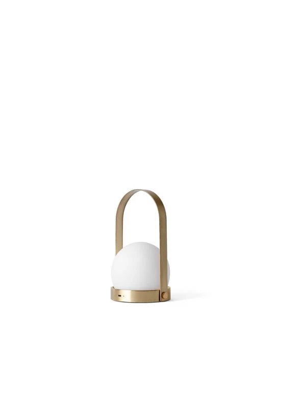 MENU Carrie LED Table Lamp, Brushed Brass 2 MENU Carrie LED Table Lamp, Brushed Brass - Image 2