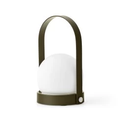 Carrie LED Lamp By Menu 18 Carrie LED Lamp By Menu -Furniture Deals Store 4864429 Carrie Table Lamp Portable Olive Angle 1