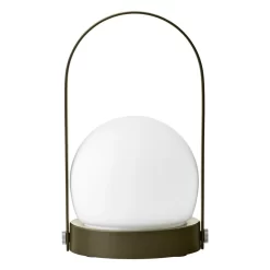 MENU Carrie Portable Table Lamp, Outdoor, Olive -Furniture Deals Store 4864429 Carrie Table Lamp Portable Olive Back