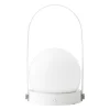 MENU Carrie Portable Table Lamp, Outdoor, White