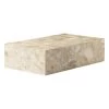 MENU Plinth Table, Low, Kunis Breccia Marble